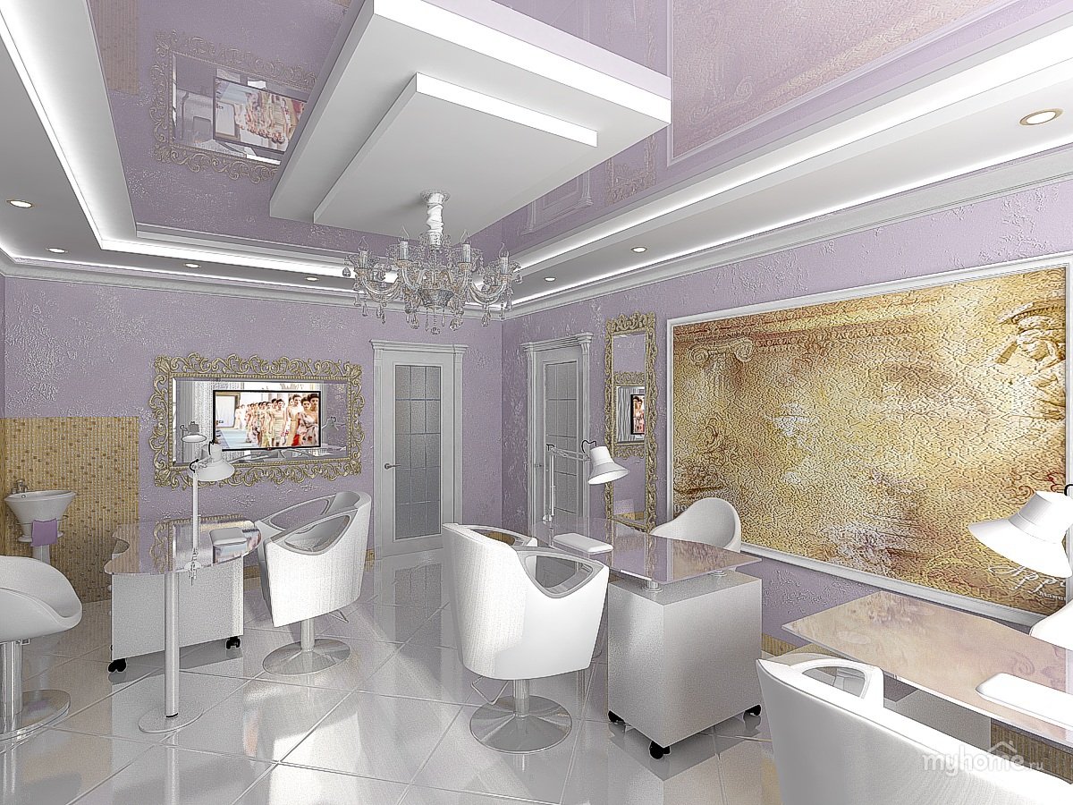 Маникюрный салон дизайн интерьера