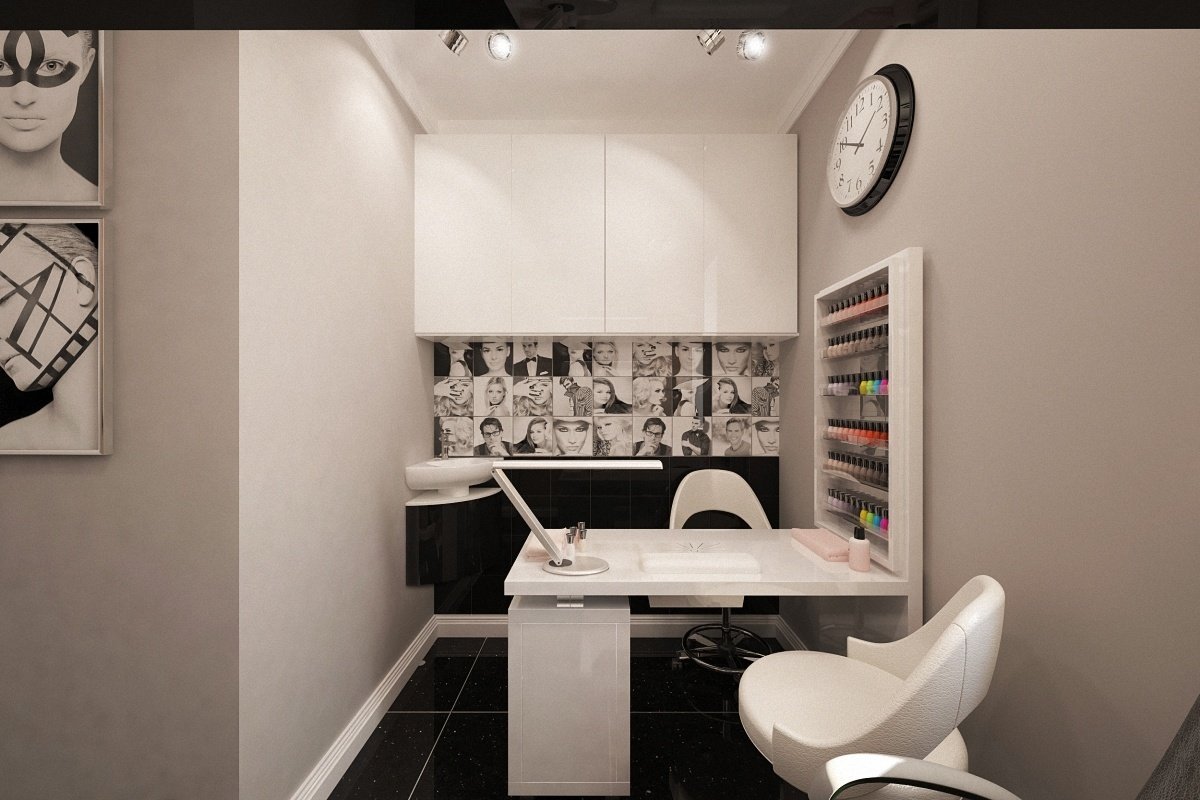 Маленький кабинет маникюра