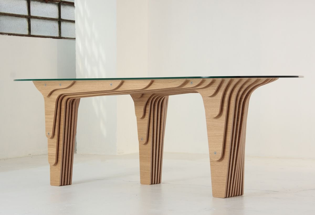 Параметрический журнальный столик ЧПУ