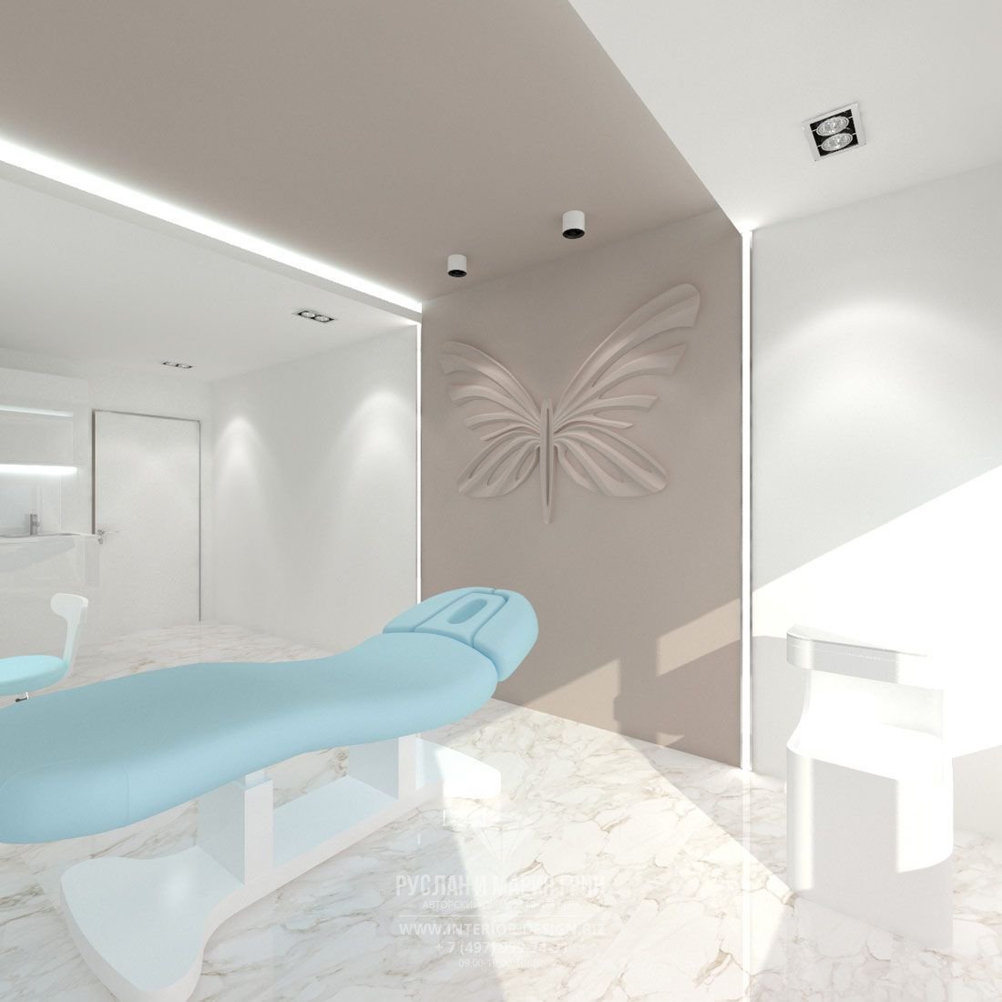 Интерьер косметолога в стиле