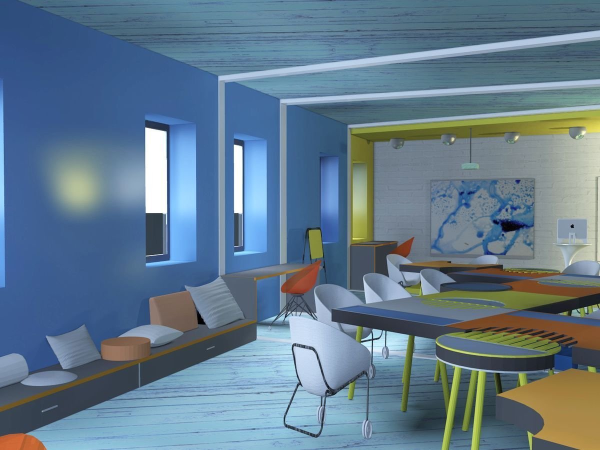 Интерьер школы