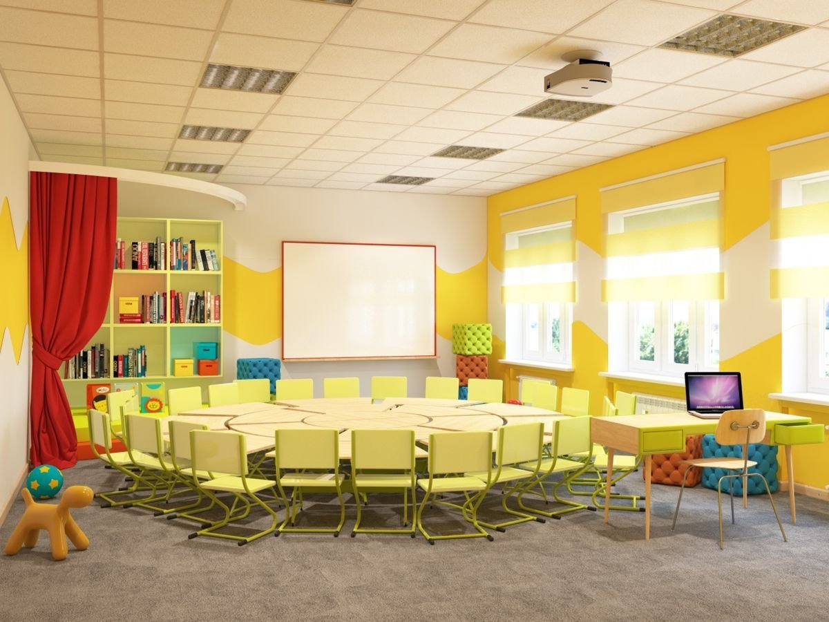 Интерьер школьного класса