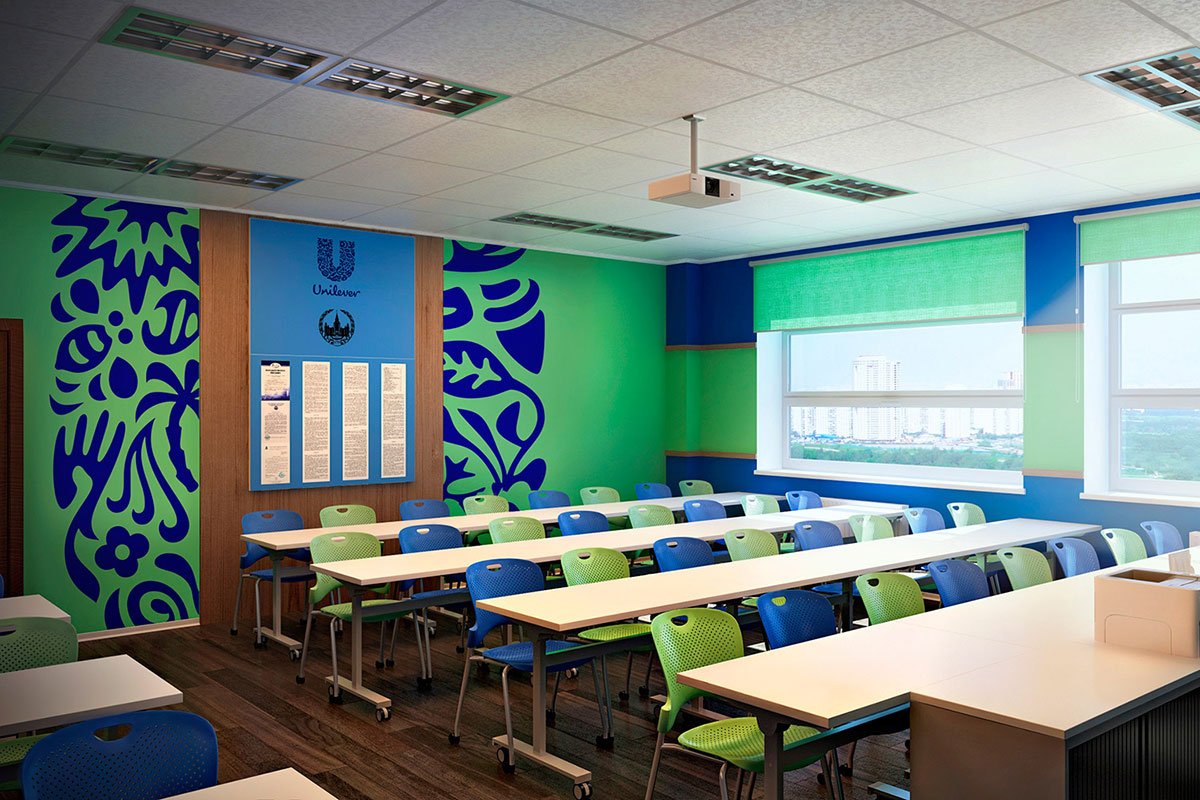 Интерьер школьного класса