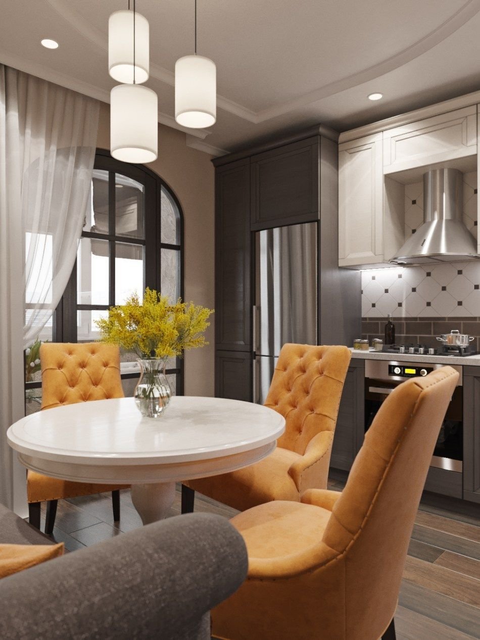 Обеденная зона для кухни
