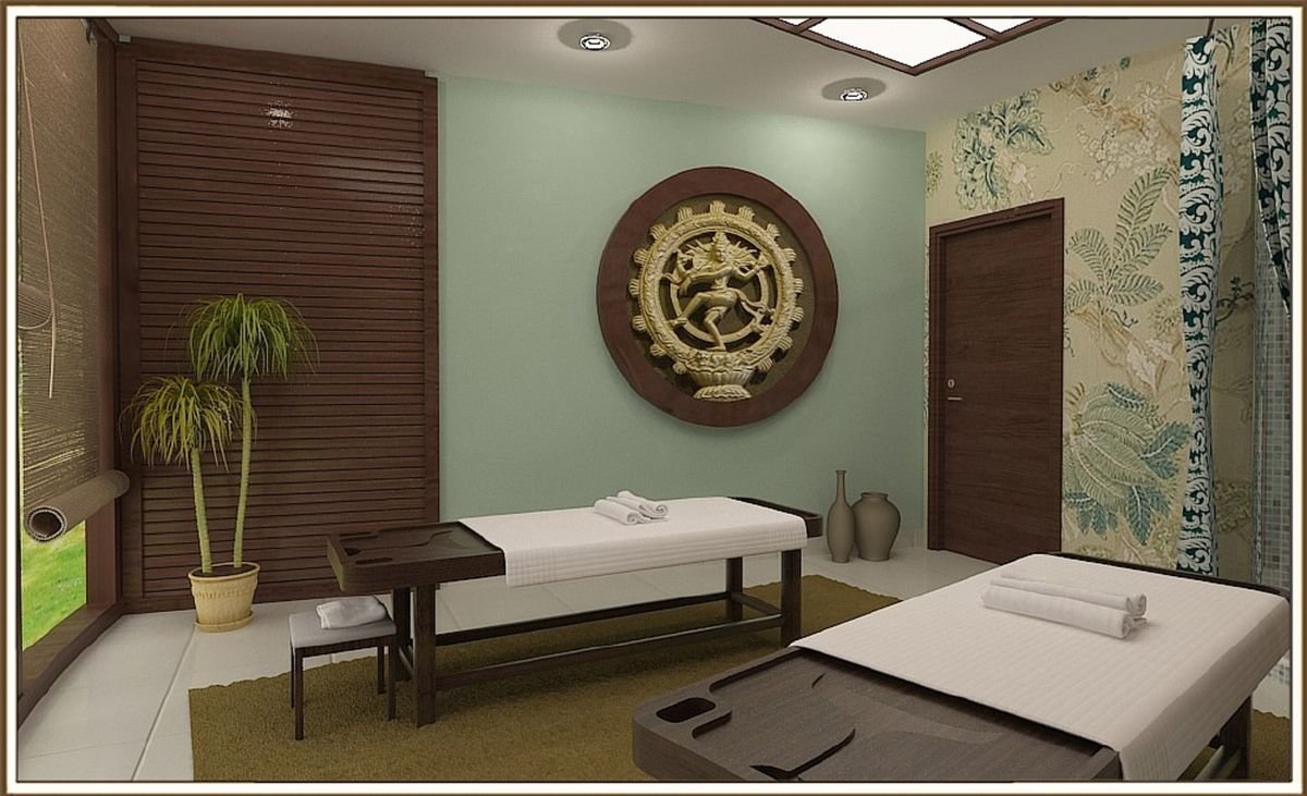 Массажный кабинет в японском стиле