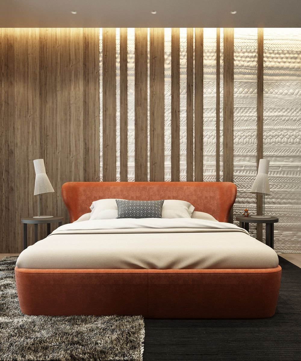 Кровать в современном стиле