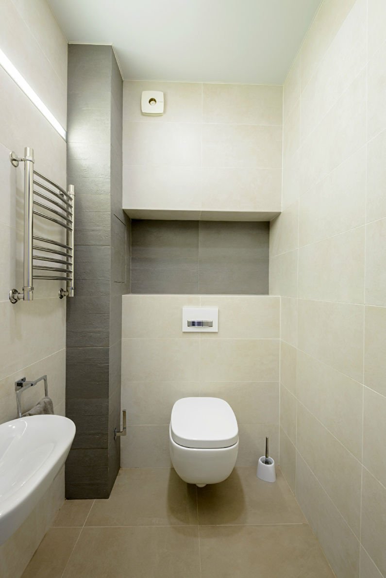 Туалет в стиле Минимализм