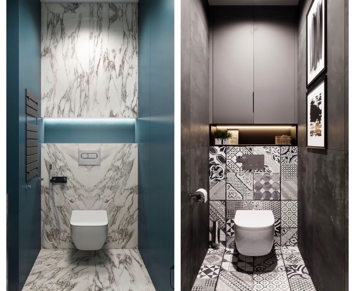 Современный туалет