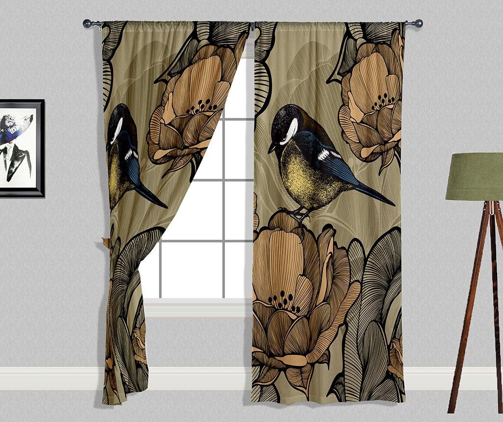 Шторы с птичками