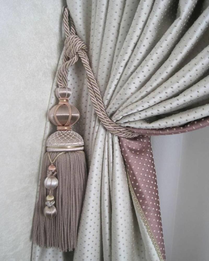 Красивые подхваты для штор