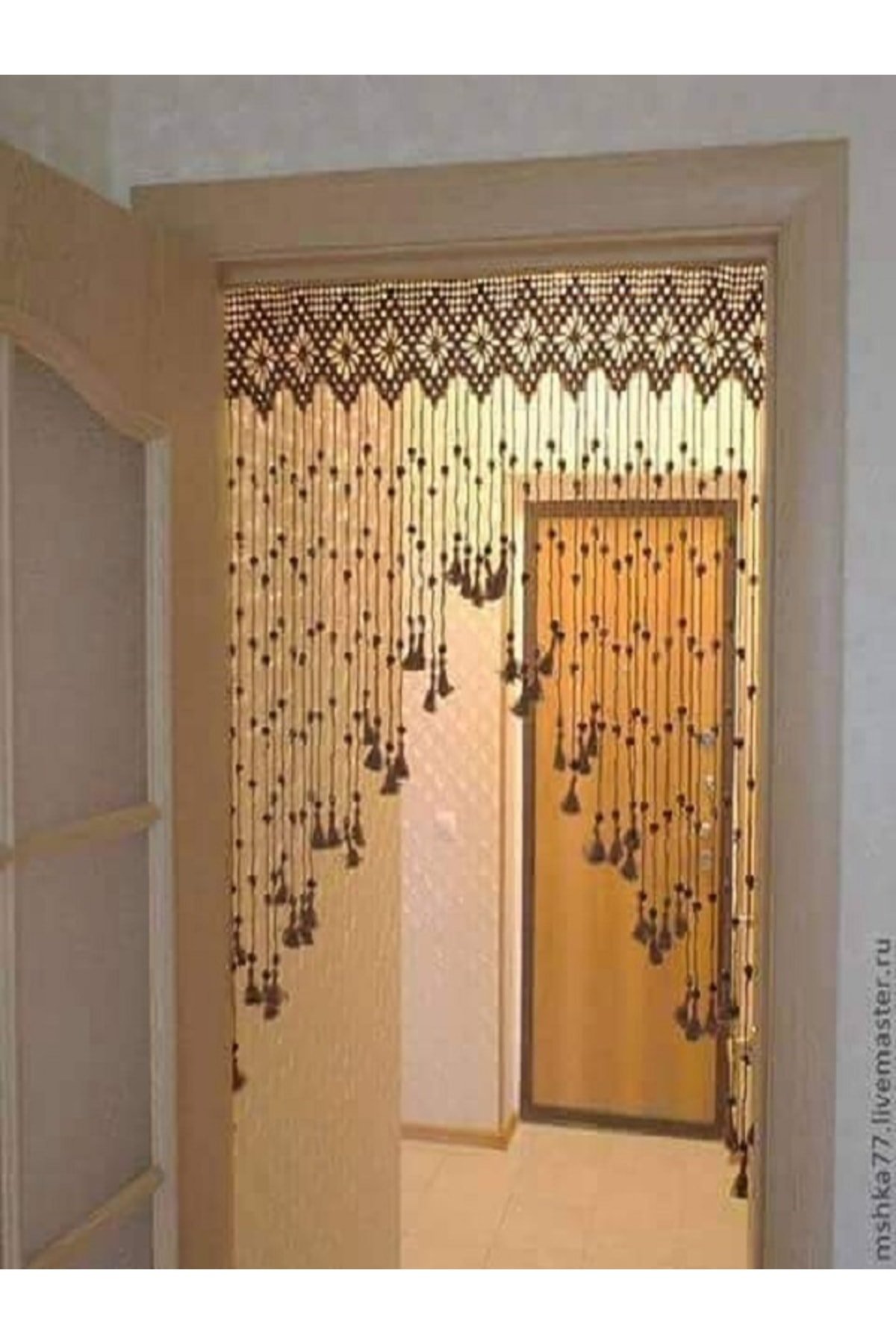 Деревянные межкомнатные шторы