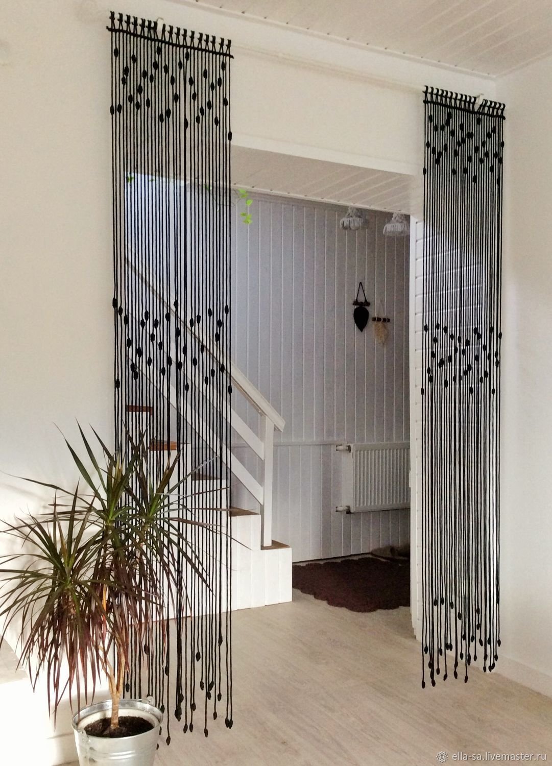 Шторы из макраме