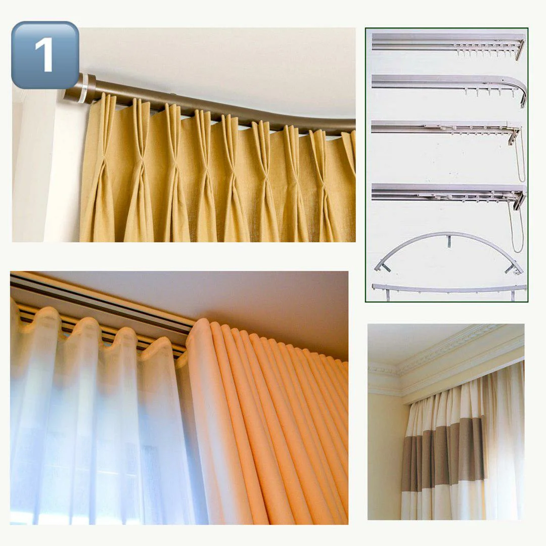 Карниз шторный p890