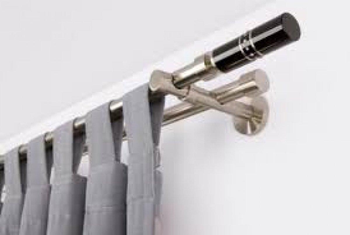 Крепление штор к карнизу