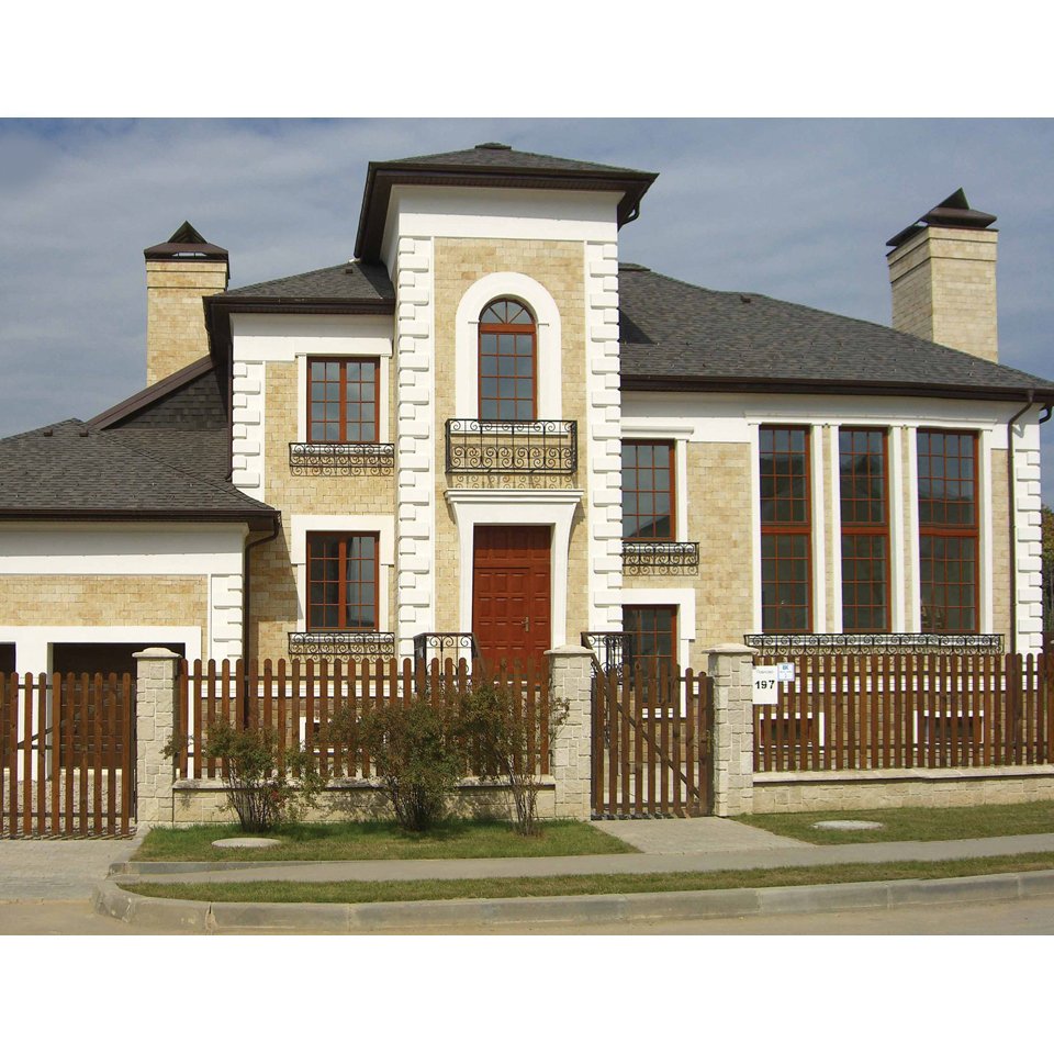 Коричневый клинкер Дагестанский камень фасад