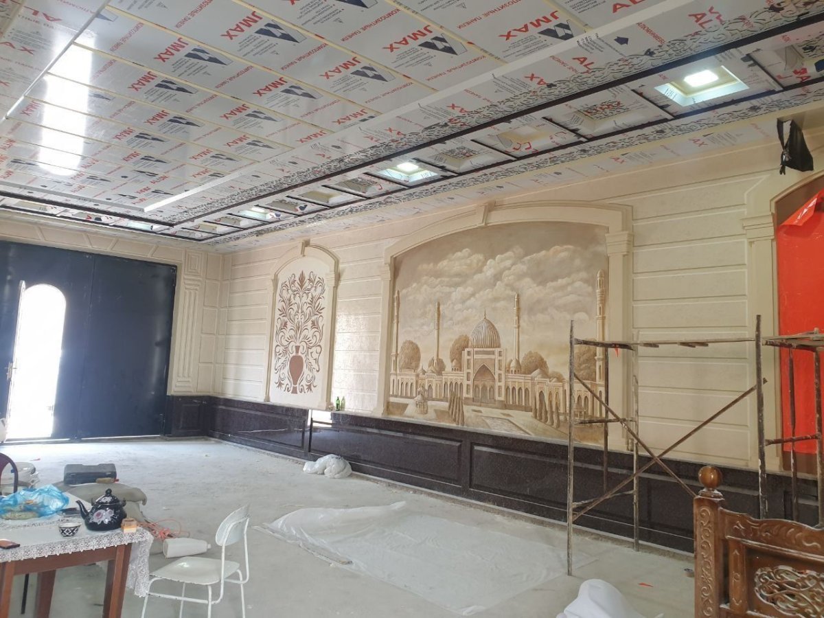 Жидкий травертин 3д Парсон