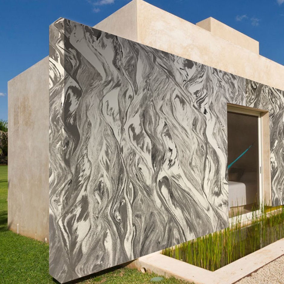 Гибкий камень для фасада