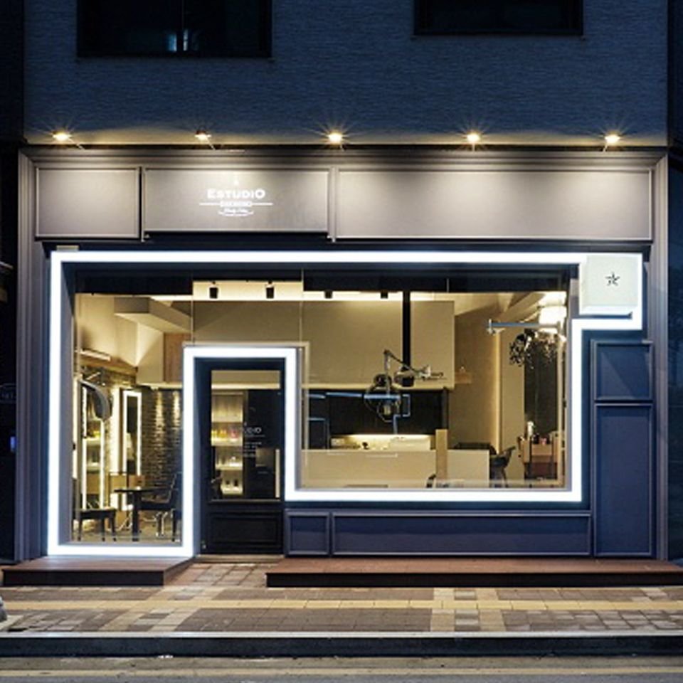 Экстерьер витрины