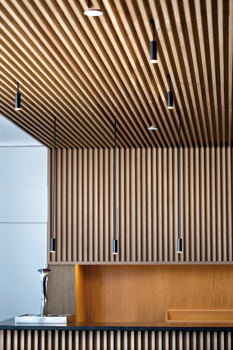 Реечный потолок Кубота