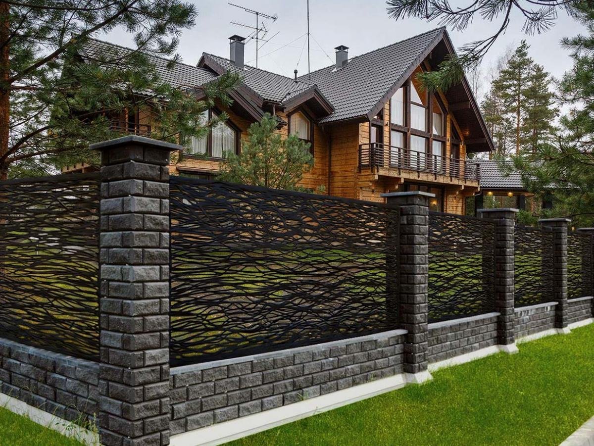 Стильный забор