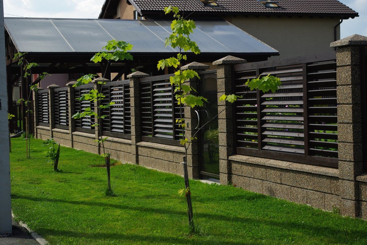 Красивый забор