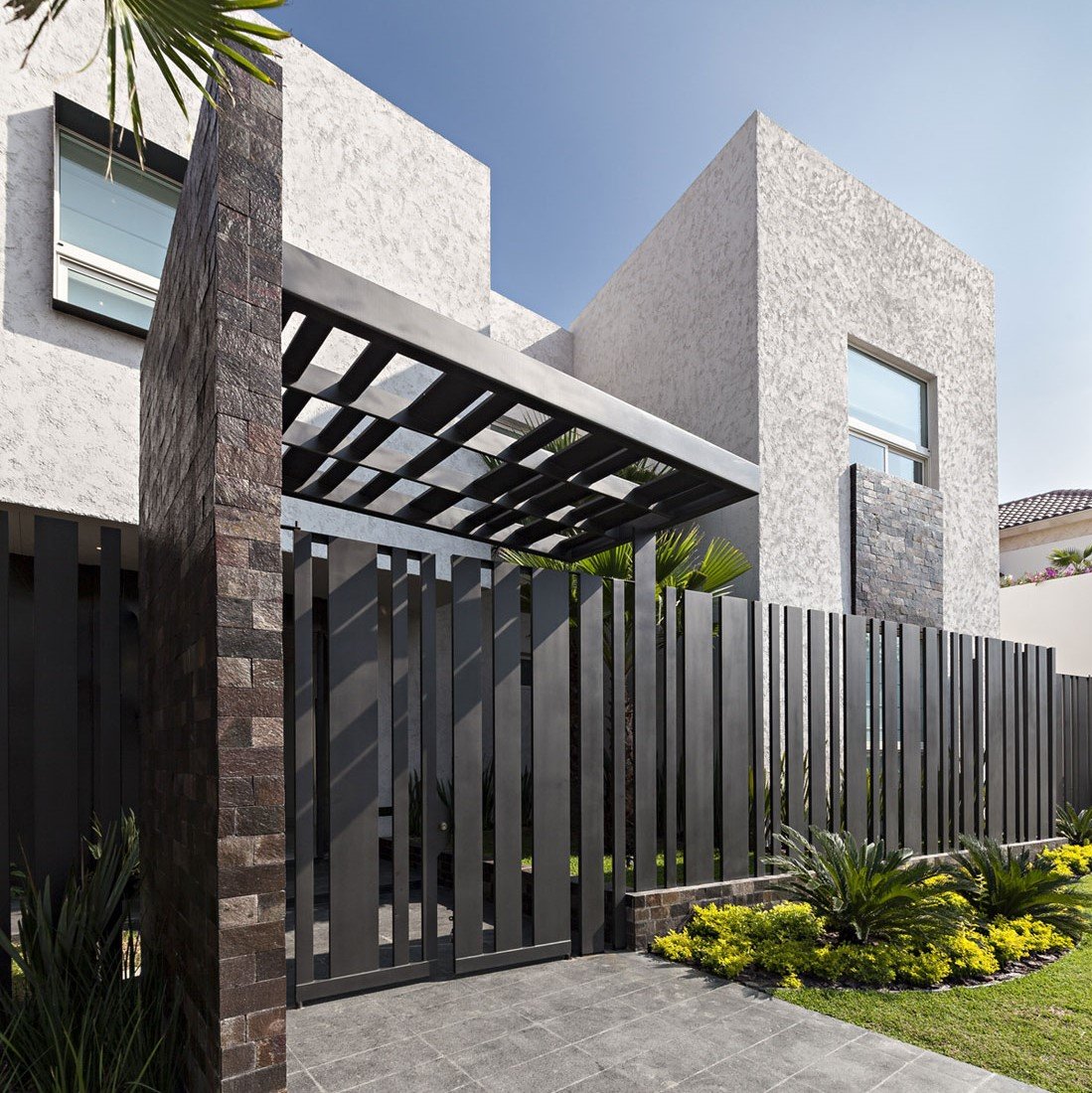 Современный забор