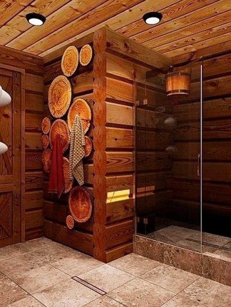 Интерьер бани