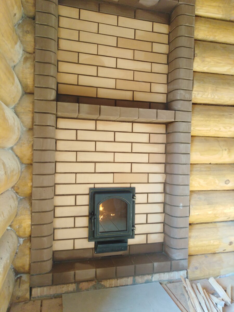 Теплодар 140 обложенный кирпичом