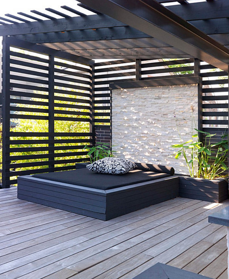 Беседки-перголы в стиле лофт