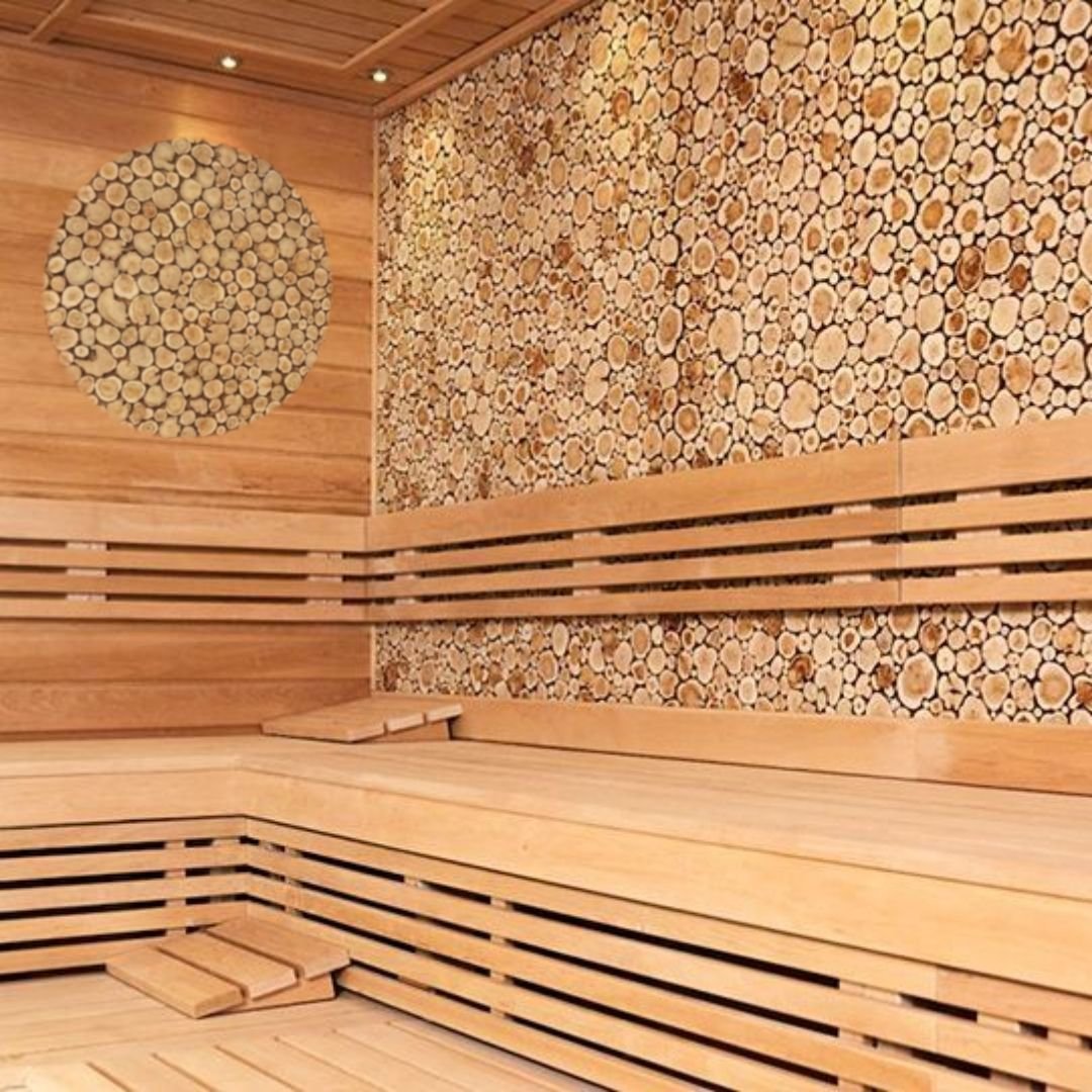 Можжевеловые панели для бани