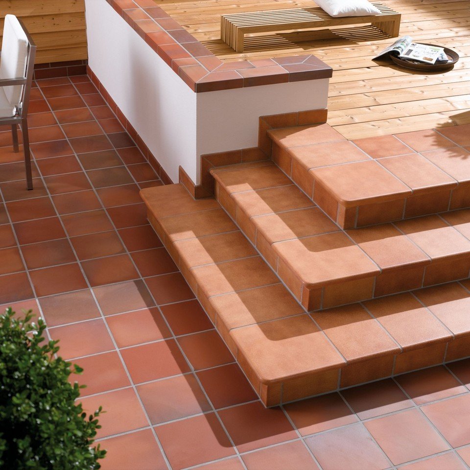 Фельдхаус клинкерные ступени