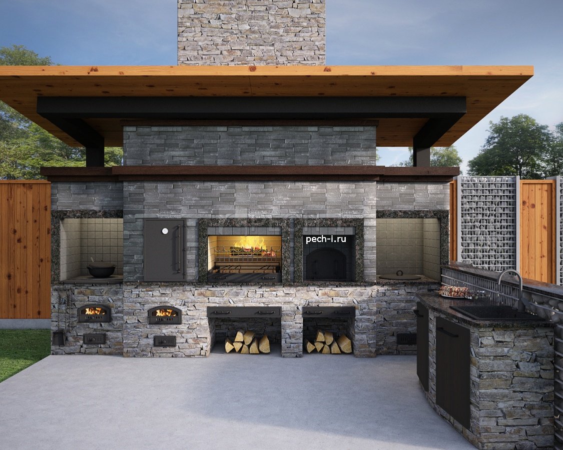 Барбекю комплекс