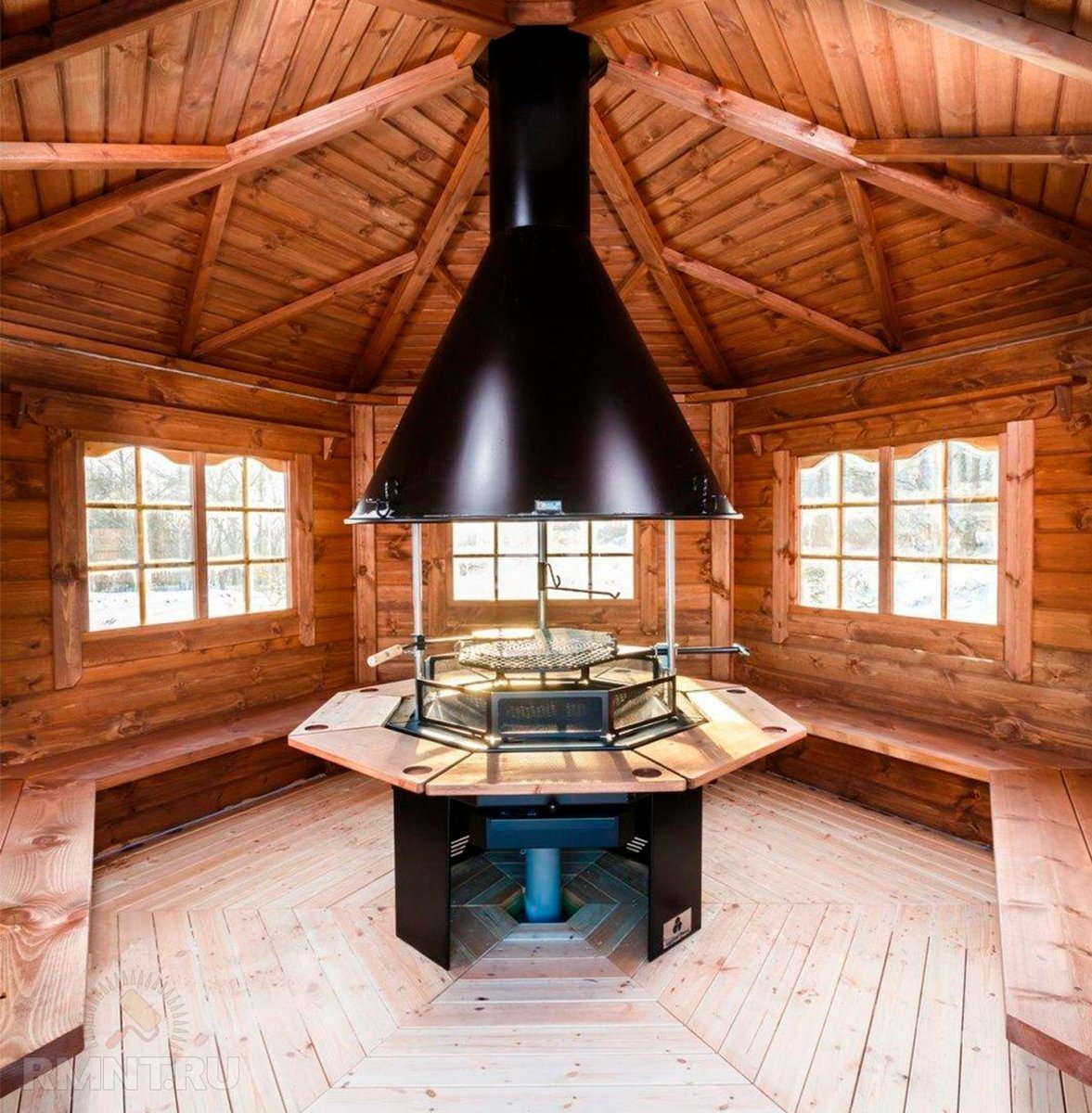 Финский гриль домик Лапландия