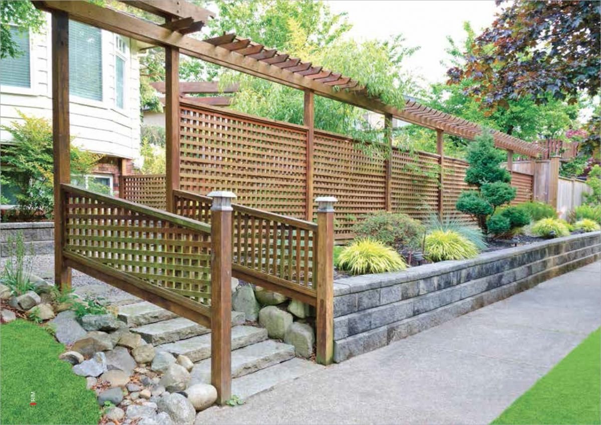 Перголы для изгороди