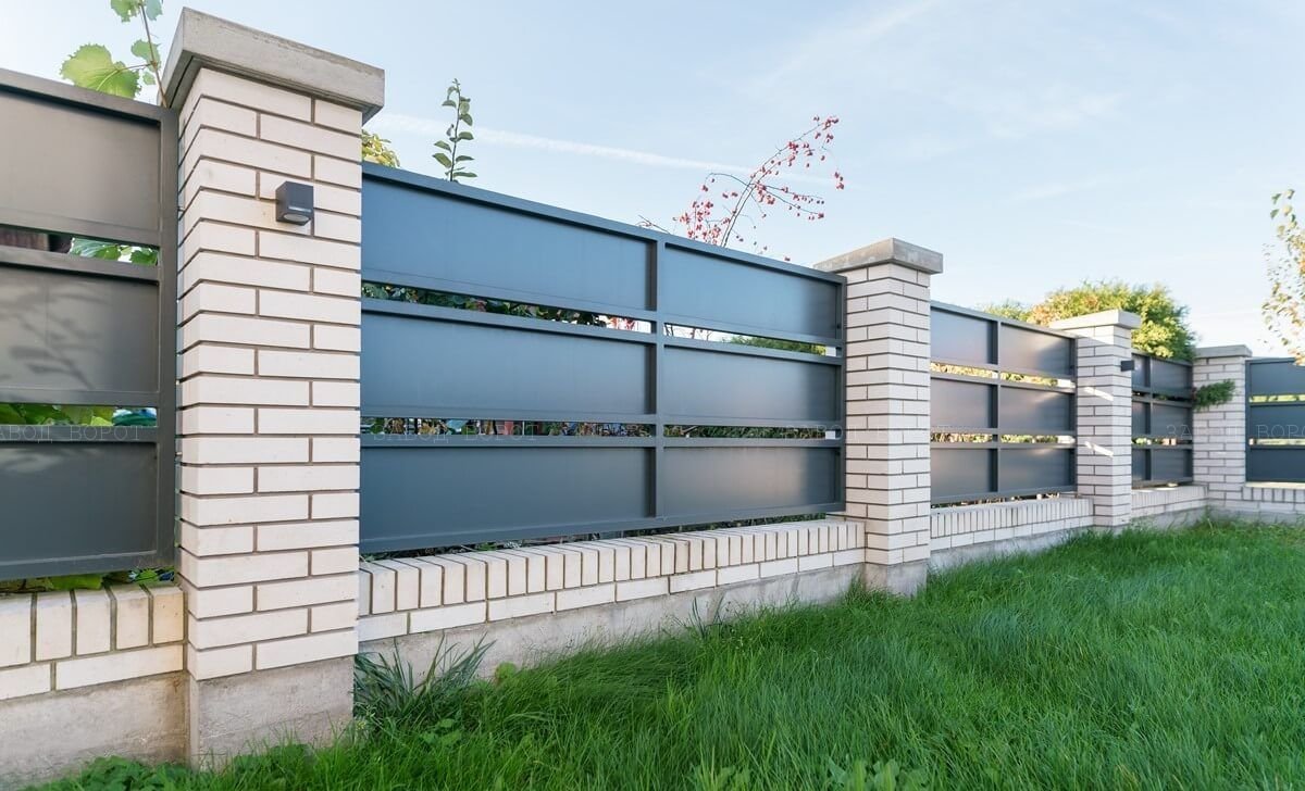 Современный забор Европейский zabor-Modern