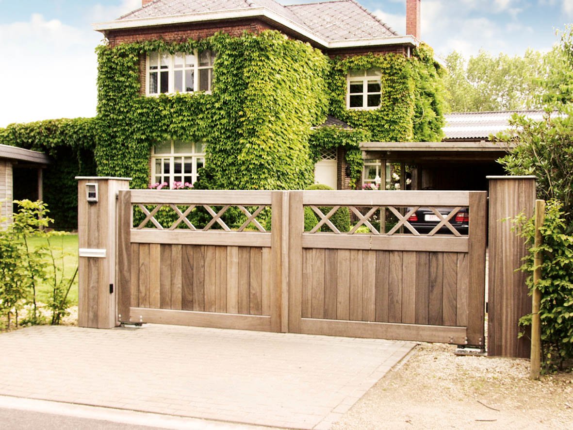 Забор в английском стиле