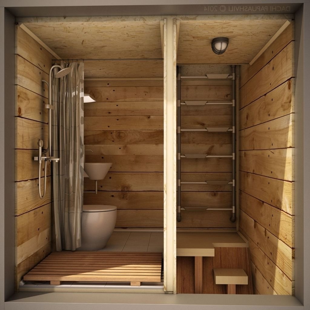 Душевая в бане