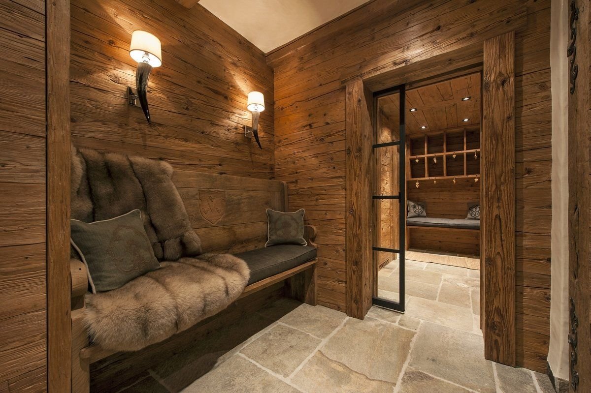 Парилка в стиле Шале