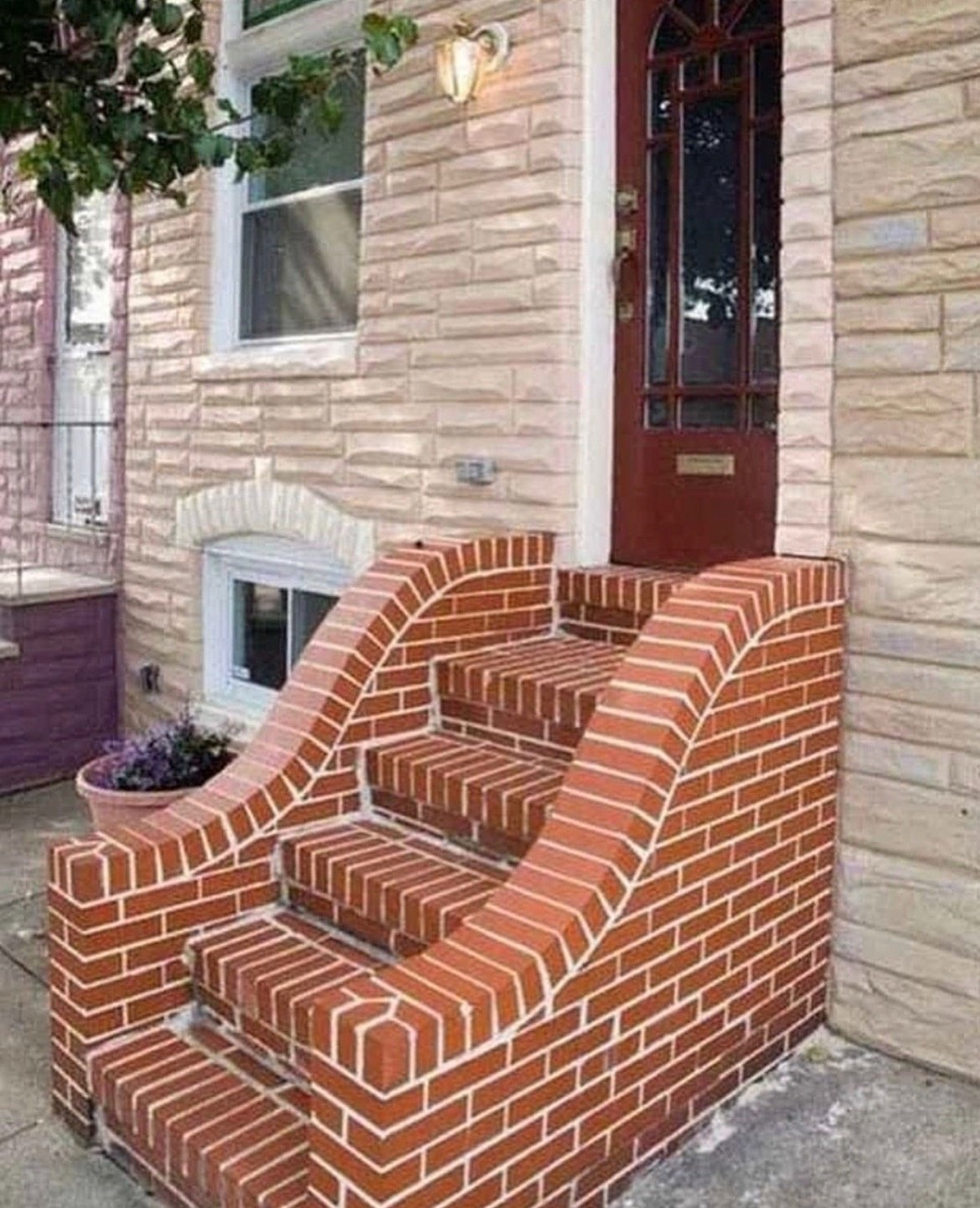Крыльцо из кирпича
