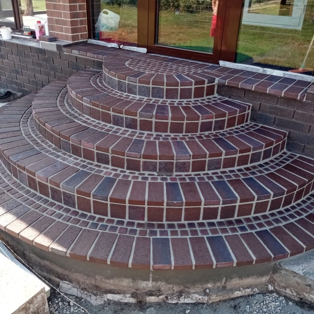 Фельдхаус клинкерные ступени