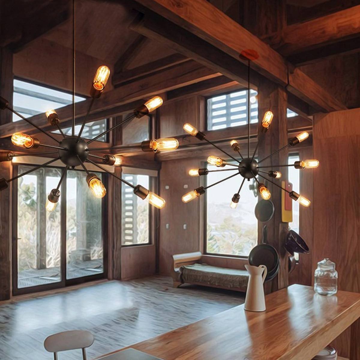 Люстра второй свет лофт