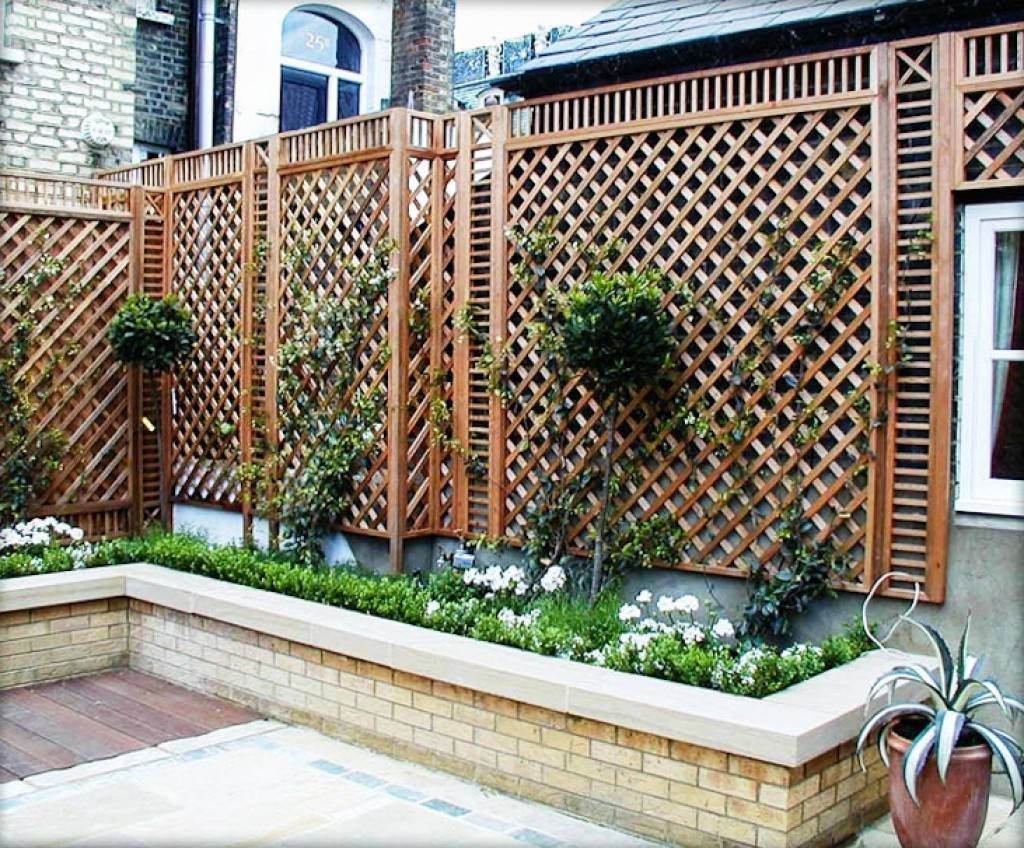 Декоративные решетки для сада