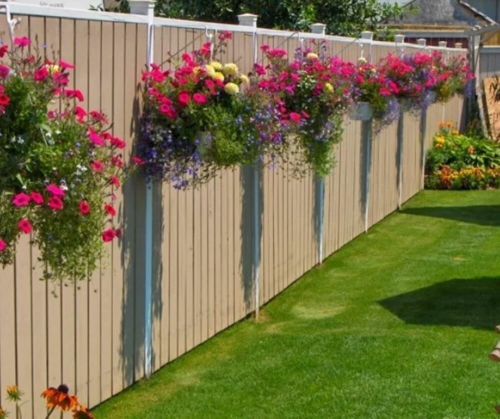 Декор забора