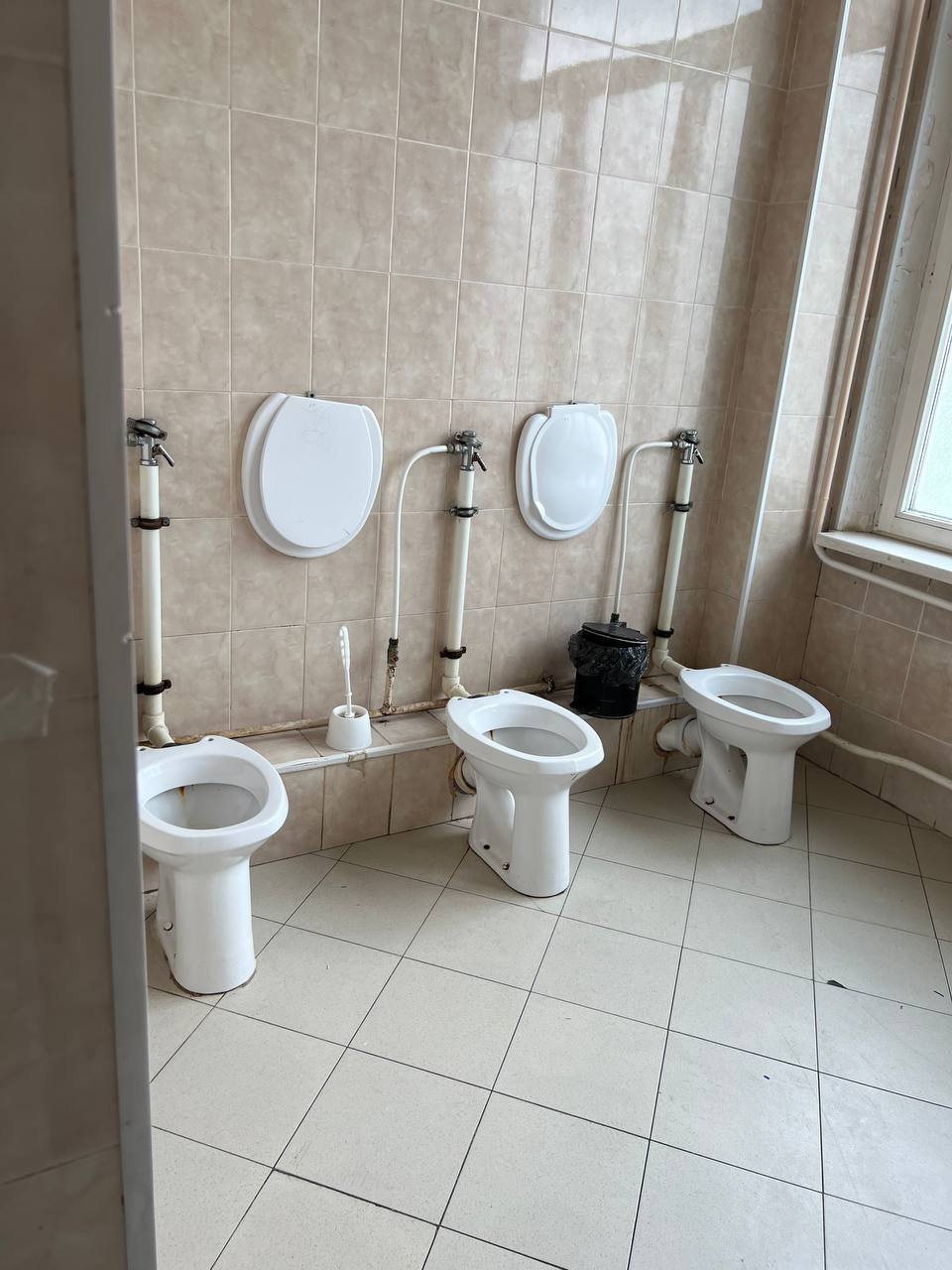 Туалеты в гимназии