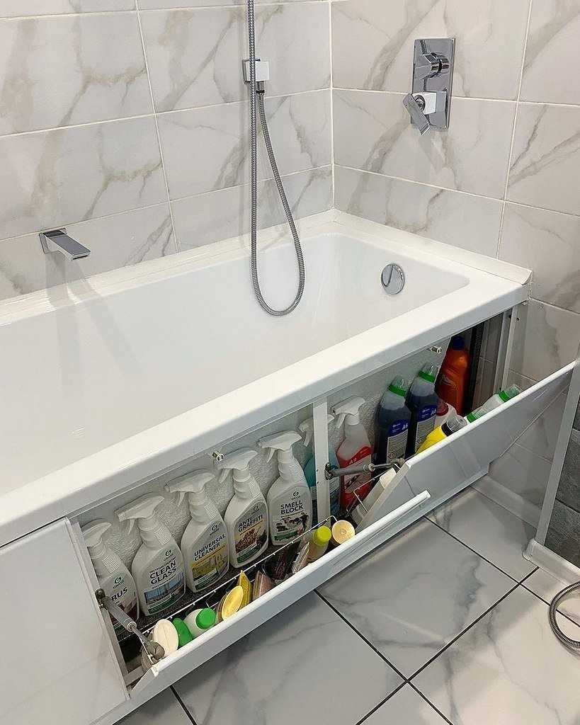 Организация пространства в ванной