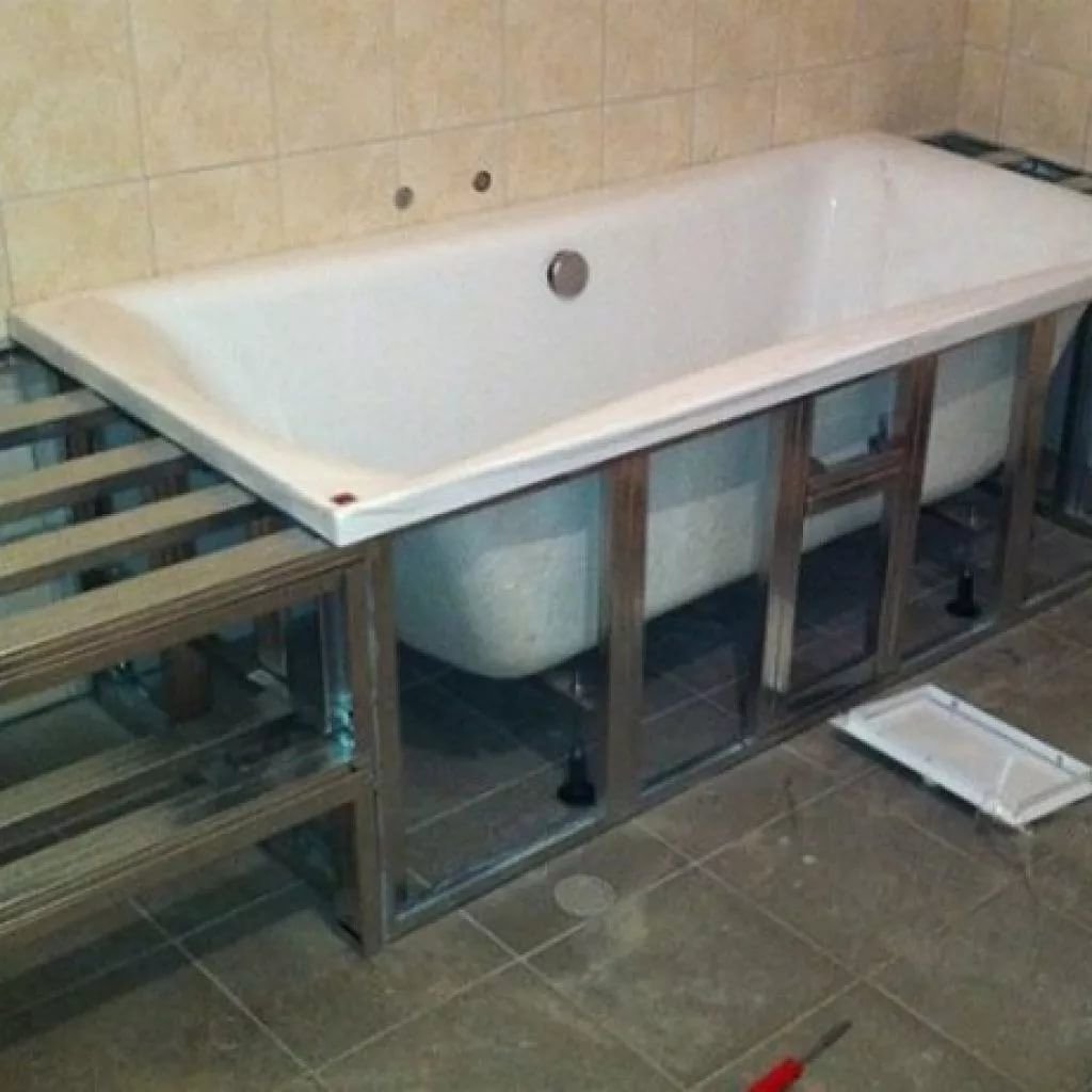 Каркас для экрана под ванну