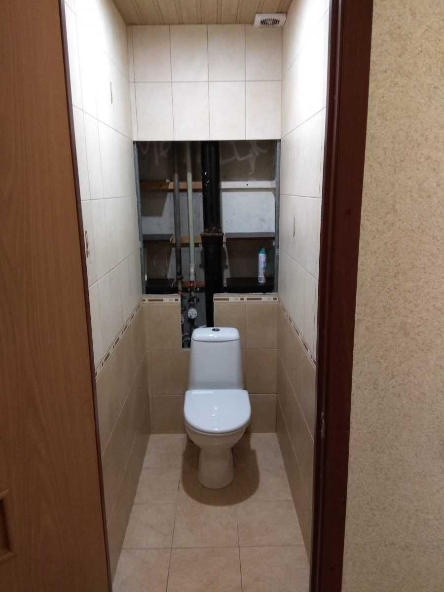 Сантехнический экран в туалет