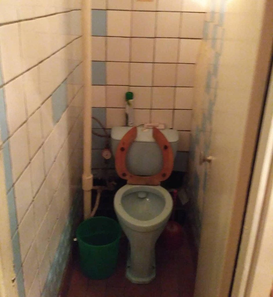 Туалет без ремонта