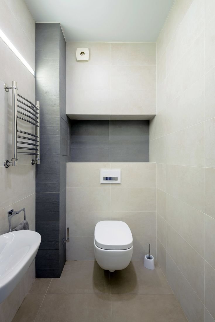 Туалет в стиле Минимализм