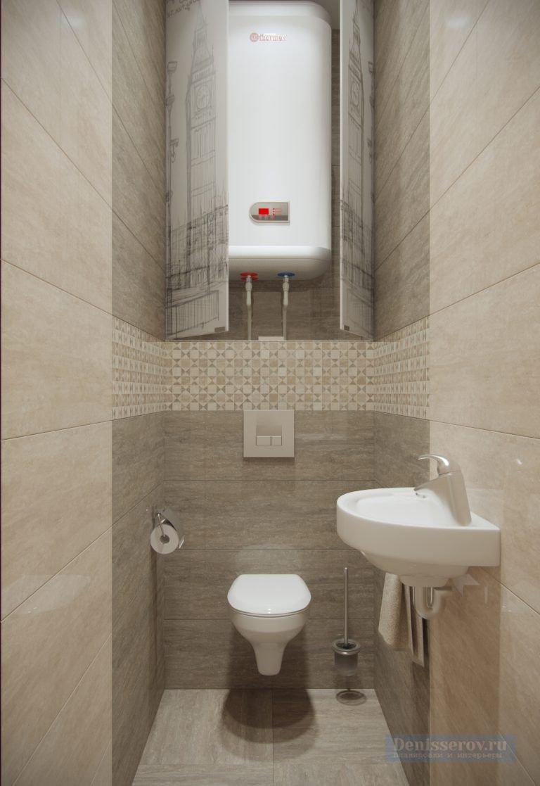 Туалетная комната 1 кв м